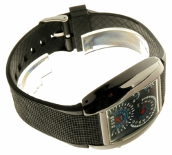 LED hodinky Racer - černé