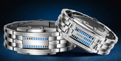 LED Navy 28 all silver - modré diody 